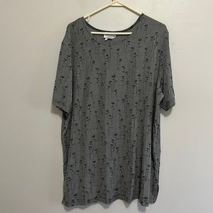 Composure by Steven Ross floral blouse 3X